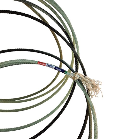 Western Rope 35 Ft Used Lariat Cowgirl Cowboy Equipment Wall Decor Roping Suppli - Picture 4 of 7